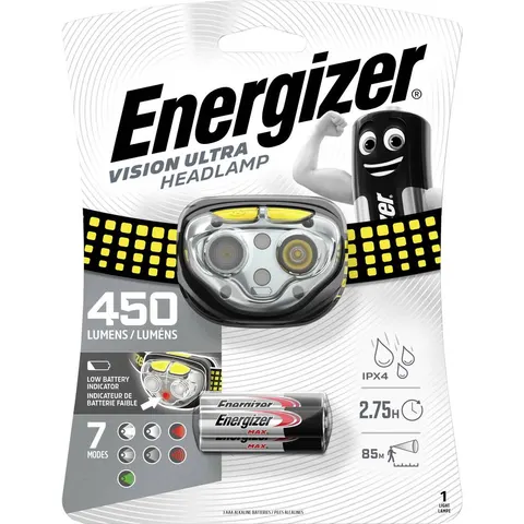 Latarka HEADLIGHT VISION ULTRA HEADLIGHT 3AAA 450 lm; ENERGIZER