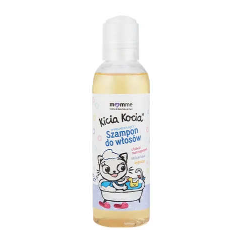 Wygładzający szampon do włosów Kicia Kocia, 150 ml / MomMe
