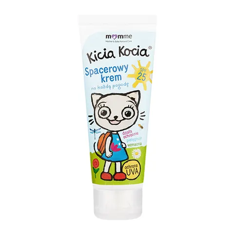 Spacerowy krem na każdą pogodę SPF 25 Kicia Kocia, 50 ml / MomMe