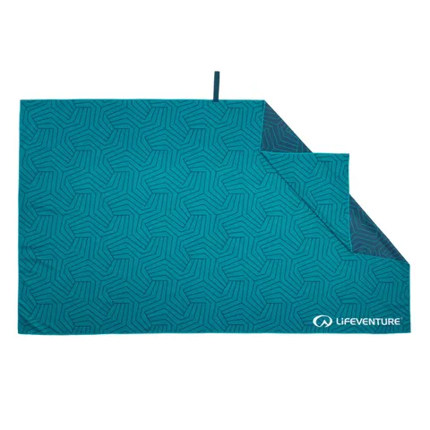 Ręcznik szybkoschnący SoftFibre Recycled - Teal 150x90 cm / Lifeventure