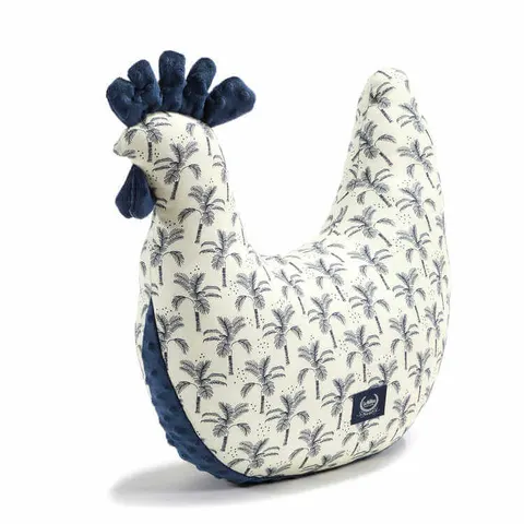 Bambusowa Kura Babci Dany - CREAM JUNGLE, NAVY / La Millou
