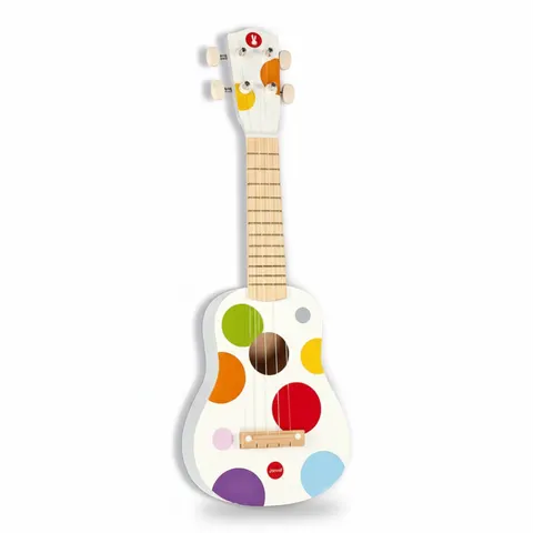 Janod Ukulele dla dzieci gitara 3lata+