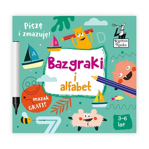 Bazgraki i Alfabet 3-6 lat / Wydawnictwo Edgard