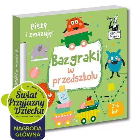 Bazgraki w przedszkolu 3-6 lat / Wydawnictwo Edgard