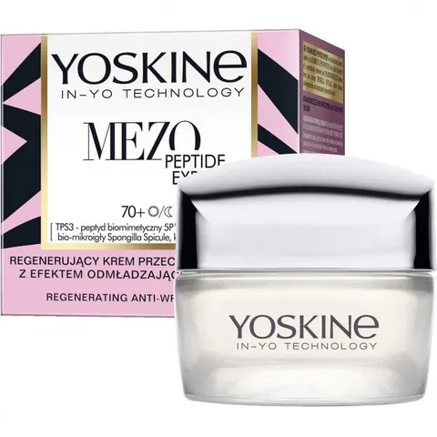 YOSKINE MEZO PEPTIDE EXPERT Krem do twarzy REGENERUJĄCY 70+, 50 ml