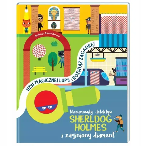 Niesamowity detektyw SHERLDOG HOLMES i zaginiony diament / Api Papi