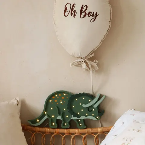 Lampa Little Lights Triceratops MILITARY GREEN / Little Lights