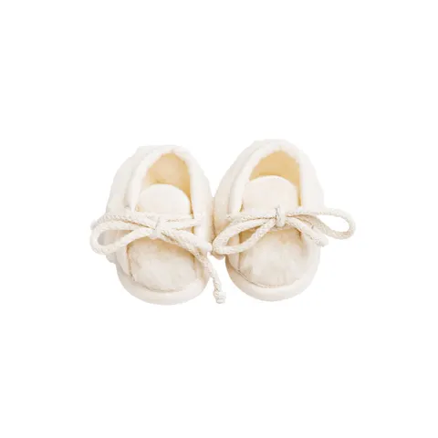 Buciki, bamboszki niemowlęce MERINO / Layette