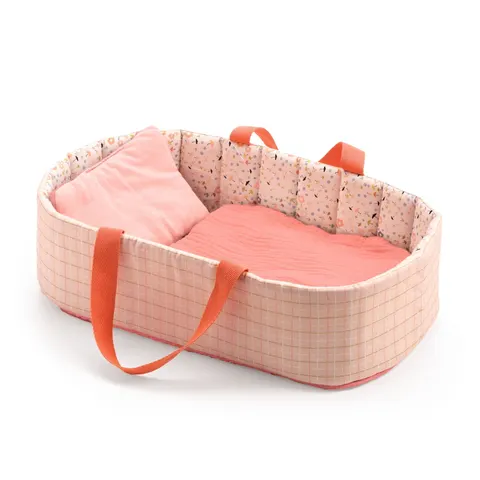 Materiałowy kosz różowy (kolekcja POMEA) / Djeco DJ07844