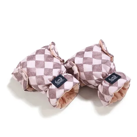 Rękawice do wózka Ortalion PRINCESS CHESSBOARD / La Millou