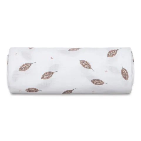 Otulacz muślinowy COCOA 100x120 / Pink no More