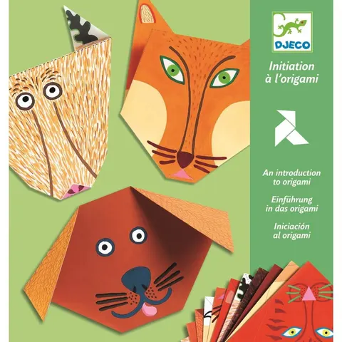 Origami z naklejkami Zwierzaki / Djeco DJ08761