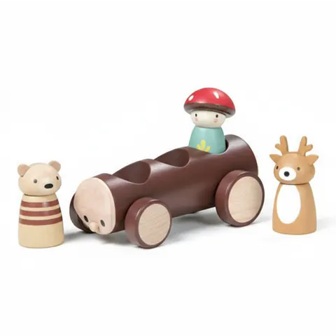 Drewniana leśna taksówka / Tender Leaf Toys