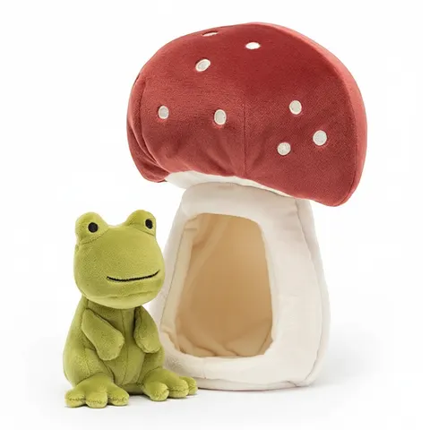 Żaba w muchomorze 21 cm / Jellycat FORF2F