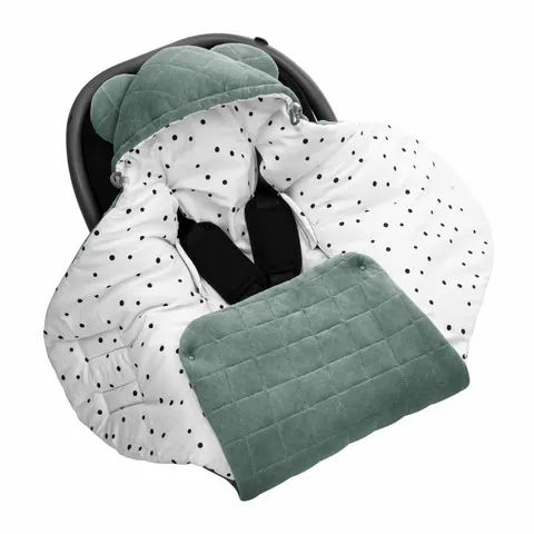 Otulacz do Fotelika Samochodowego Royal Baby Green / Sleepee
