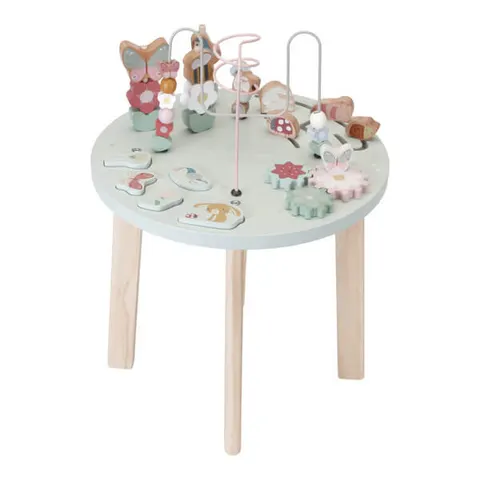 Stolik edukacyjny Flowers & Butterflies FSC / Little Dutch