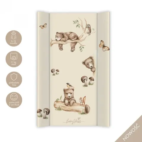 Przewijak usztywniany - Happy Bear / BabySteps