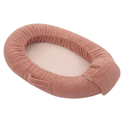 Kokon niemowlęcy Teddy Bear - antyczny róż / Samiboo