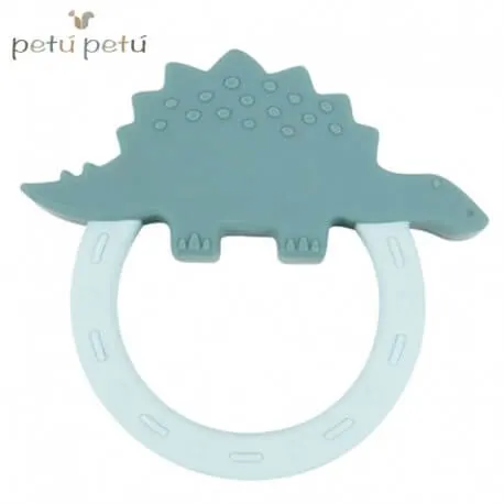 Gryzak silikonowy Dino Turquoise / Petú