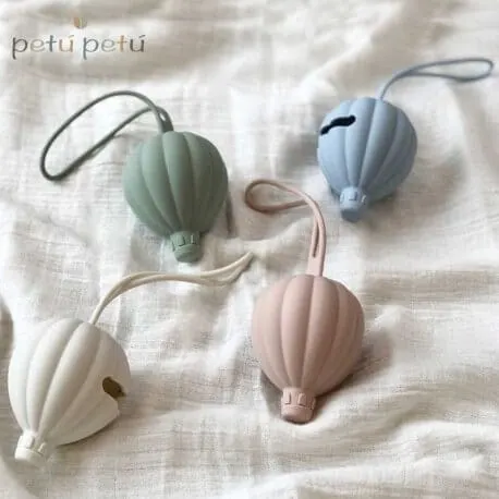 Etui na smoczek Air Baloon Dusty Green / Petú