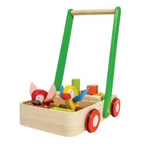 Drewniany chodzik z ptaszkami / Plan Toys