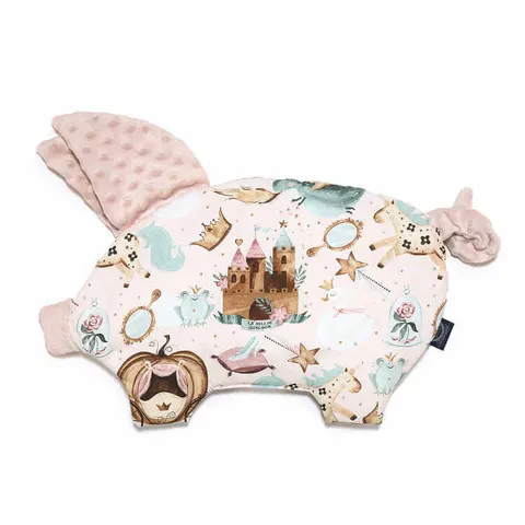 Płaska podusia Sleepy Pig - PRINCESS, SMOKE ROSE / La Millou