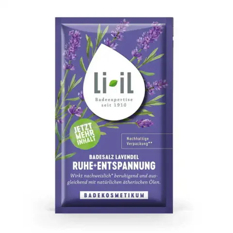 Sól lawendowa do kąpieli Li-iL Odpoczynek i Relaks 80g, Dresdner Essenz
