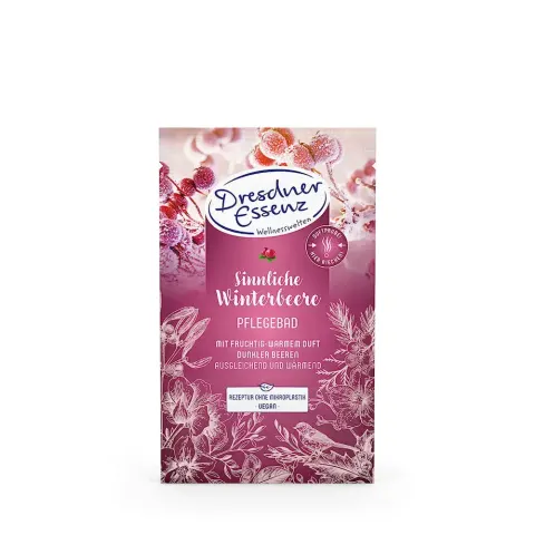 ZMYSŁOWE WINTER BERRIES - sól do kąpieli, 60g / Dresdner Essenz