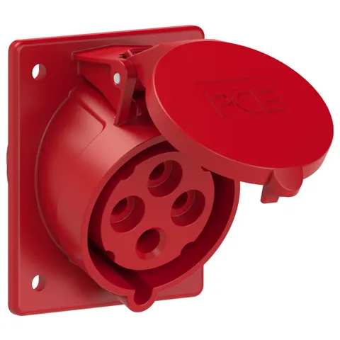 GT324 gniazdo tablicowe 32A 4P skośne IP44