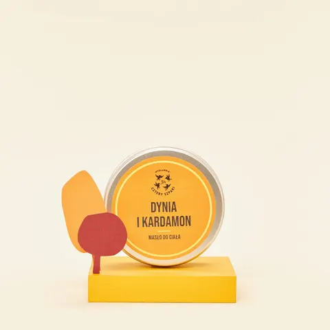 Masło do ciała - Dynia i Kardamon, 150 ml / Mydlarnia Cztery Szpaki