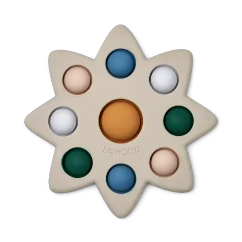 Zabawka sensoryczna Pop Toy Anne - Garden green multi mix / Liewood