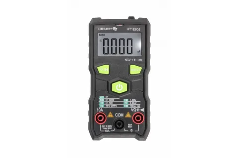 Miernik elektryczny Uniwersalny cyfrowy FULL-SMART; HT1E605, HOGERT