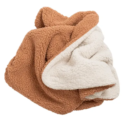 Kocyk sherpa Willow - rudy / Bim Bla
