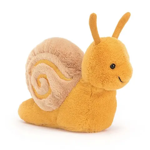 Szafranowy Ślimak Sandy 12cm / Jellycat SAN3S