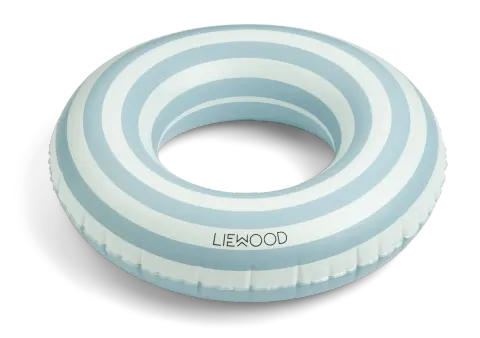 Koło do pływania Baloo: stripe sea blue - creme de la creme / Liewood