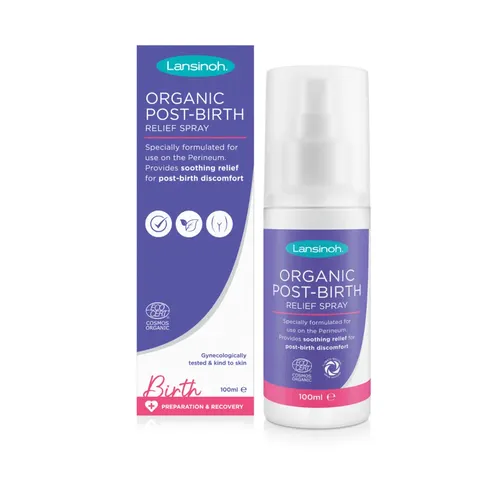 Organiczny poporodowy spray przeciwbólowy, 100 ml / Lansinoh