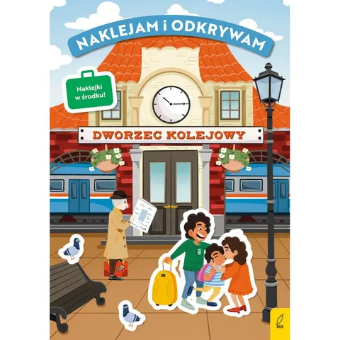 Naklejam i odkrywam. Dworzec kolejowy / Wilga