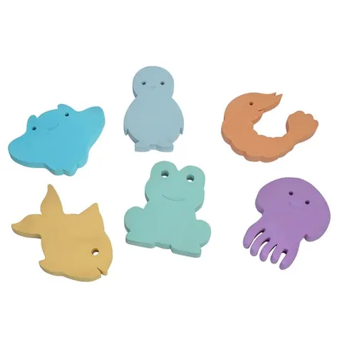 Zabawki do Kąpieli Waterfun Pastel 6 szt. / Moes