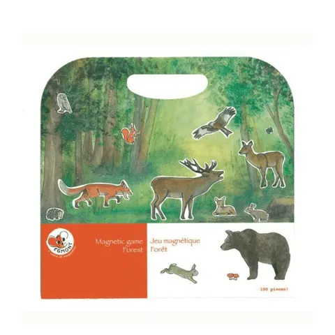 Układanka - gra magnetyczna, Las / Egmont Toys® 630670