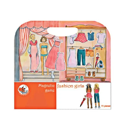 Układanka - gra magnetyczna, Moda / Egmont Toys® 630667
