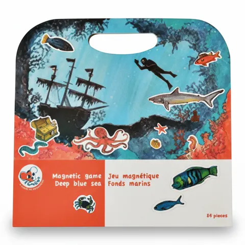Układanka - gra magnetyczna, Morze / Egmont Toys® 630669