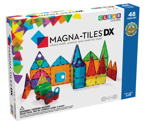 Klocki Magnetyczne Deluxe 48 el. / Magna-Tiles