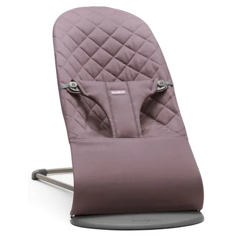 BABYBJORN - leżaczek BLISS COTTON, Ciemnopurpurowy