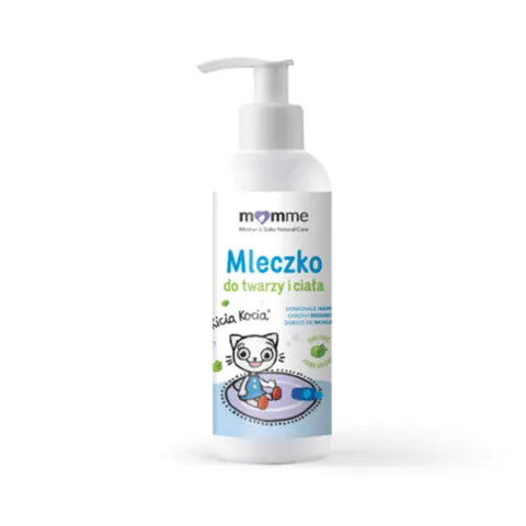 Mleczko do twarzy i ciała Kicia Kocia, 150ml / MomMe