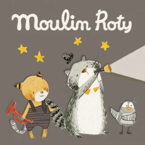 Wymienne bajki do projektorów - Wąsate Zwierzątka, Moulin Roty