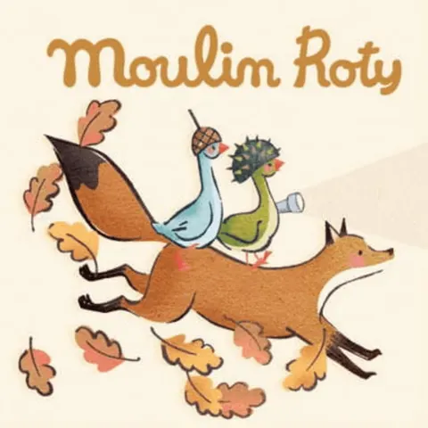 Zestaw 3 krążków z bajkami PODRÓŻ OLGI / Moulin Roty 714368