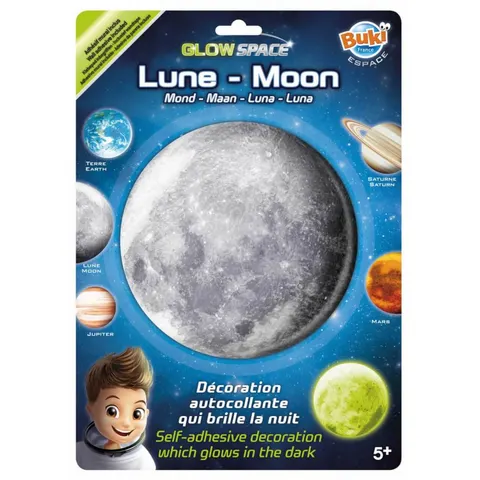 Planeta świecąca w ciemnościach KSIĘŻYC / Buki 3DF3