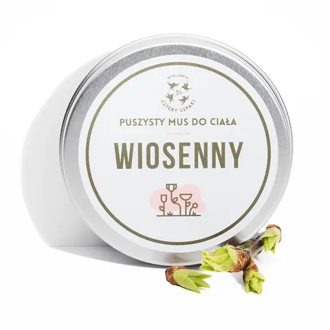 Wiosenny mus do ciała, 150 ml / Mydlarnia Cztery Szpaki