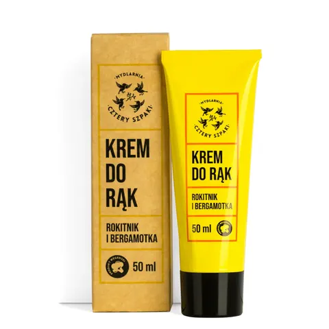 Rokitnik i Bergamotka - krem do rąk, 50 ml / Mydlarnia Cztery Szpaki