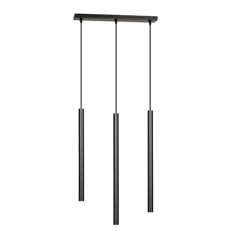 Lampa wisząca Emibig Selter 3 czarna 3×G9